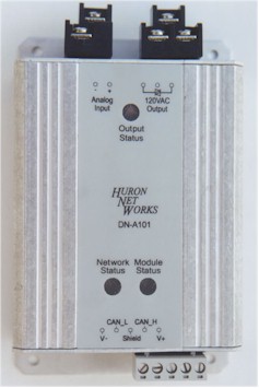 DN-A101 | DeviceNet Analog current loop in, 120 VAC out